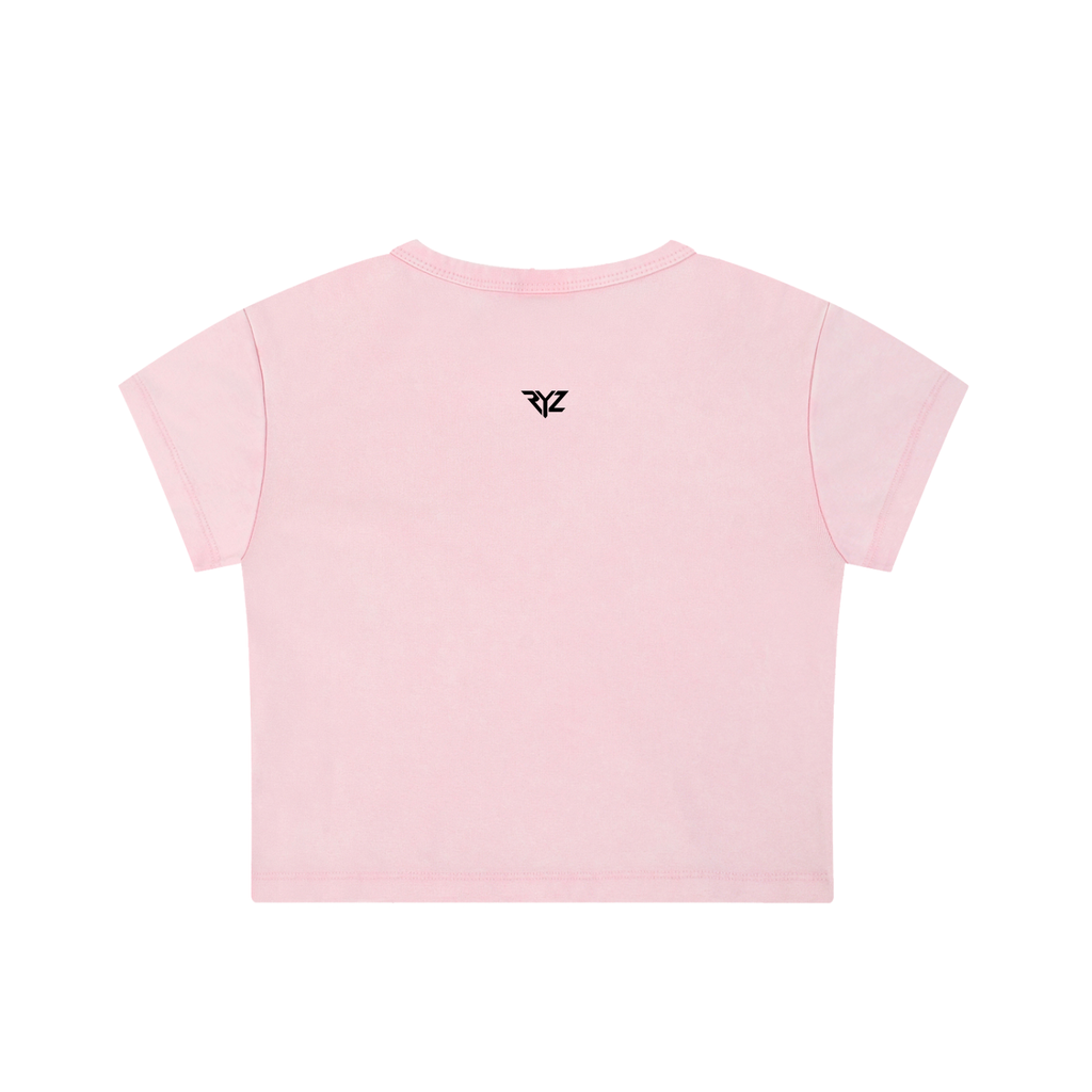 LEO LION CLAW MINERAL WASH CROP TOP (WOMEN)