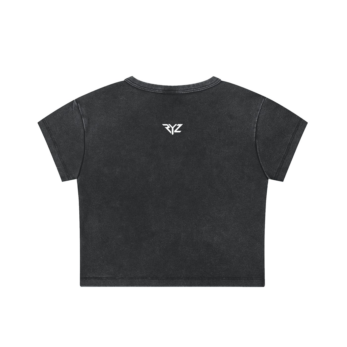 LEO LION CLAW MINERAL WASH CROP TOP (WOMEN)