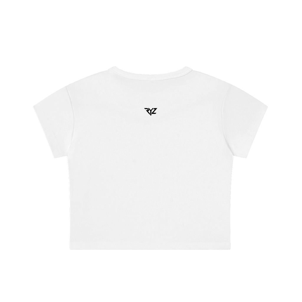 LEO LION CLAW MINERAL WASH CROP TOP (WOMEN)