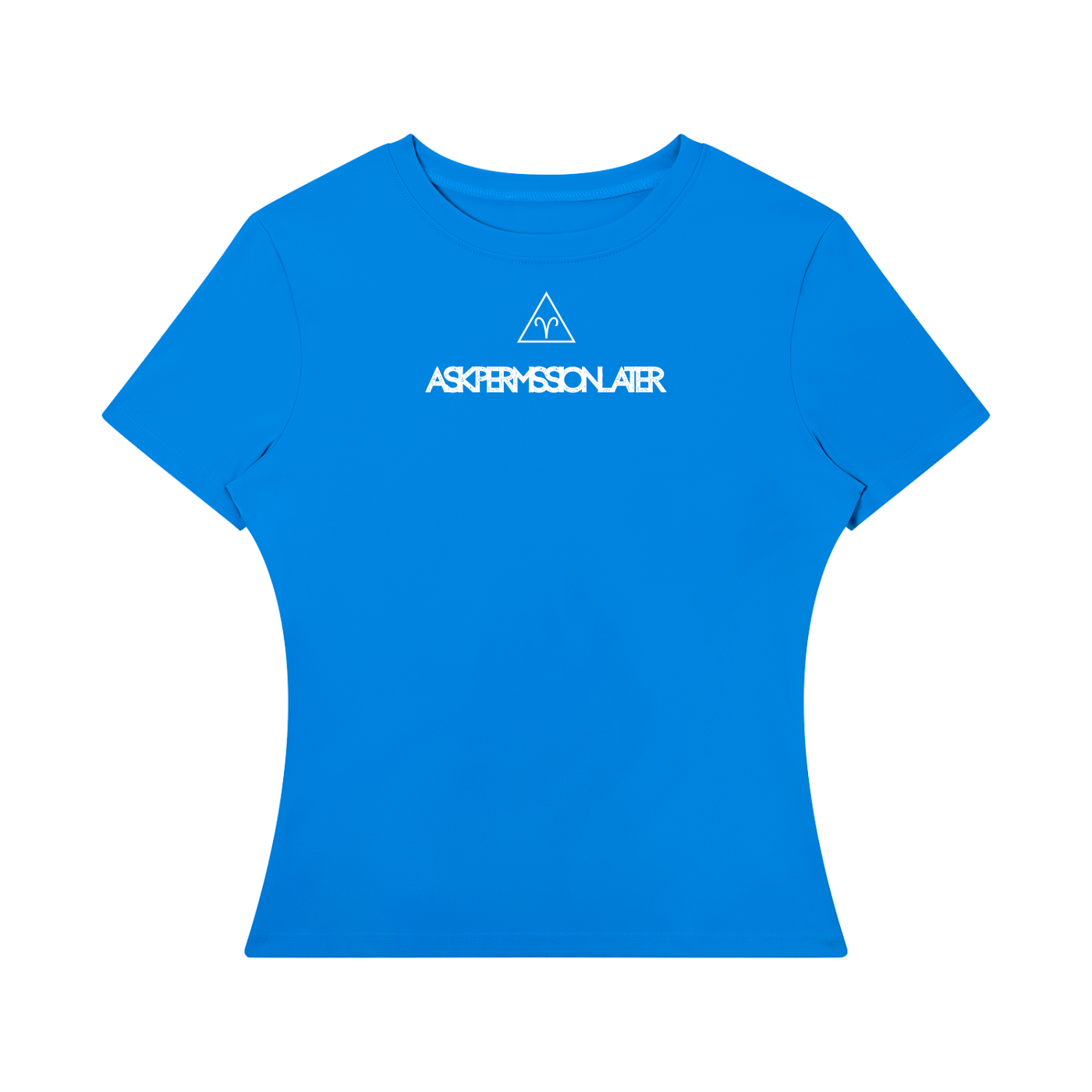 ARIES "ASK PERMISSION LATER" SLIM FIT TOP (WOMEN)